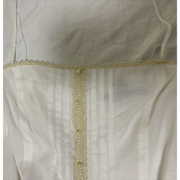 Robert Rodriguez Size 10 Dress Romantic Tiered Lined Victorian Peasant Prairie - Picture 9 of 14